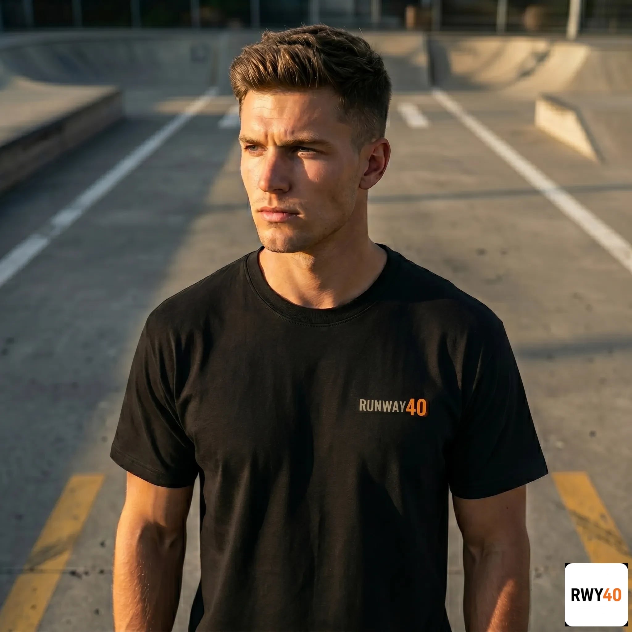 Runway40-BornToFly-Urban-Style-T-Shirt-front