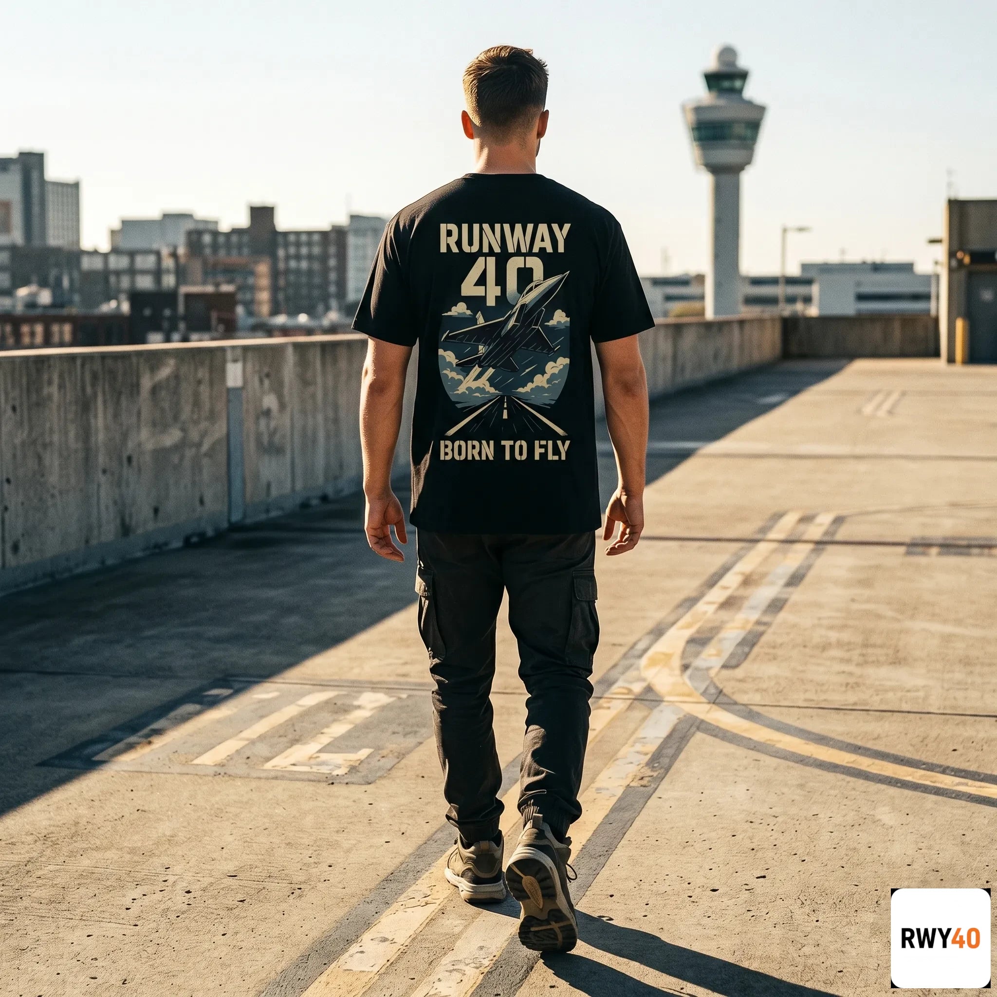 Runway40-BornToFly-Urban-Style-T-Shirt